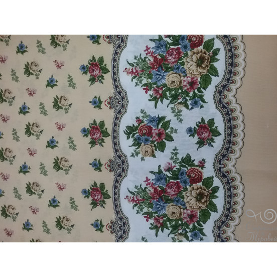 Рогожка 150 см, Очарование (бежевый), 160 гр/м2, 100% хлопок (ТПБ). Арт.26457
