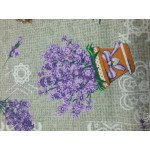 Рогожка 150 см, Лаванда (букет), 160 гр/м2. Арт.89273